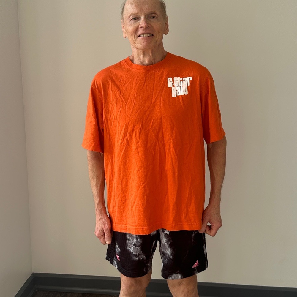 G-Star Bold Orange Short Sleeve Tee - Picture 7 of 13